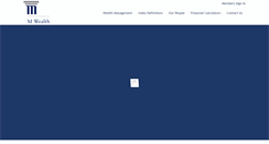 Desktop Screenshot of mfinwealth.com